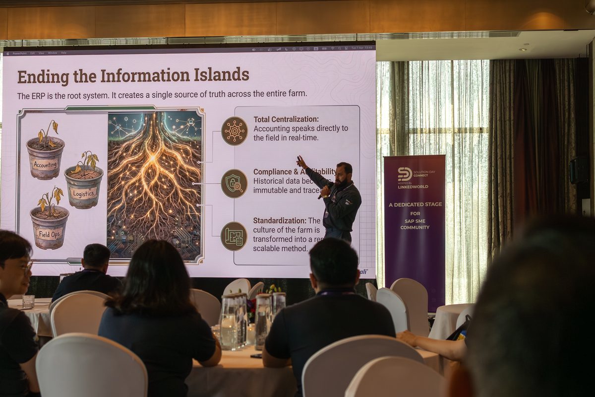 Partner session on ERP centralization at Solution Day Connect Bangkok